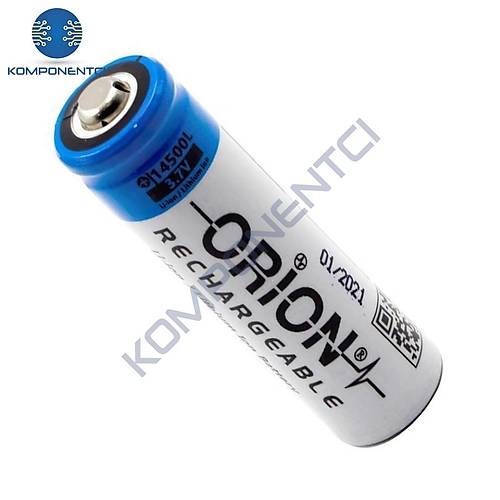 Orion 14500 3.7V 900 Mah arjl Li-Ion Pil (Bal)