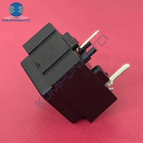 IC-204C Yayl� Kare Plastik Buton 12x12mm PBS-18B (Siyah)