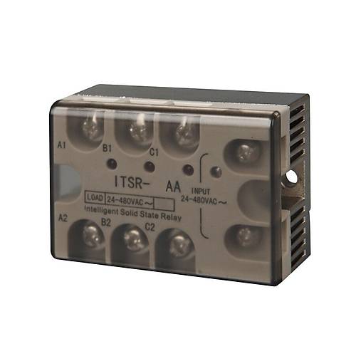 ITSR-25AA 3-Faz Akıllı Solid State Röle 25A - 85-250VAC Giriş 24-600VAC ...