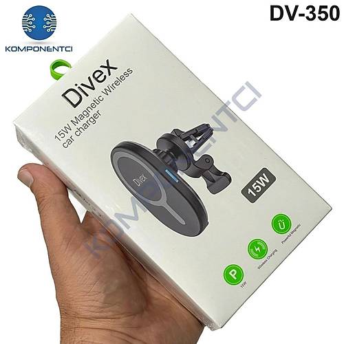 Divex Kablosuz Ara arj Cihaz Manyetik Wireless arj Aleti DV-350