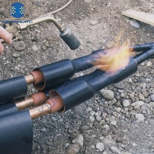 1 x 185 mm� ve 1 x 240 mm� Kesitlere Uyumlu Is� B�z��meli Bak�r �letkenli Ek Muflar 1 Adet Siyah
