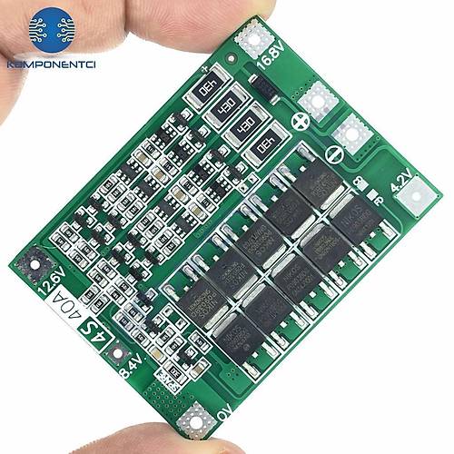 4S 40A BMS 18650 Balansl Li-Ion arj Koruma Devresi