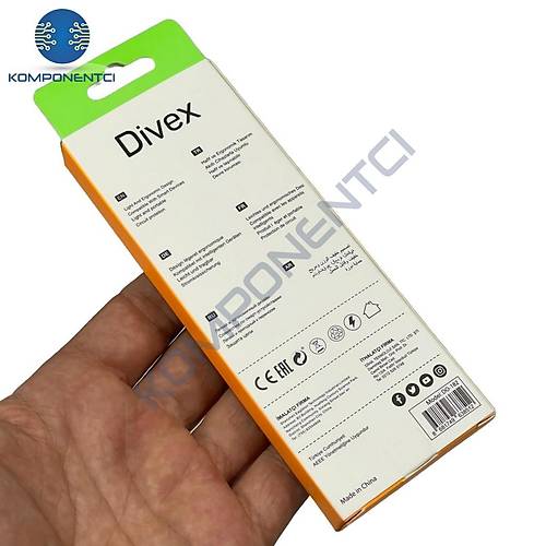 Divex Type-C Erkek USB3.0 Di�i Adapt�r �evirici Siyah DO-182