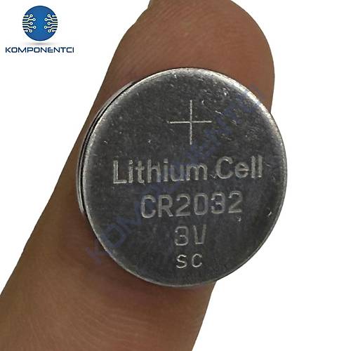 CR2032 3V Lityum Dme Pil 1 Adet Ambalajsz
