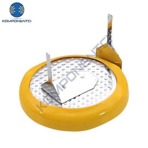 Power-Xtra CR1220-1HFYV 3V Lithium Li-MnO2 Button Pil 2 Pinli Yatay