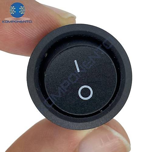 IC-133-6 Yuvarlak Tekne Tipi Anahtar On-Off 6P