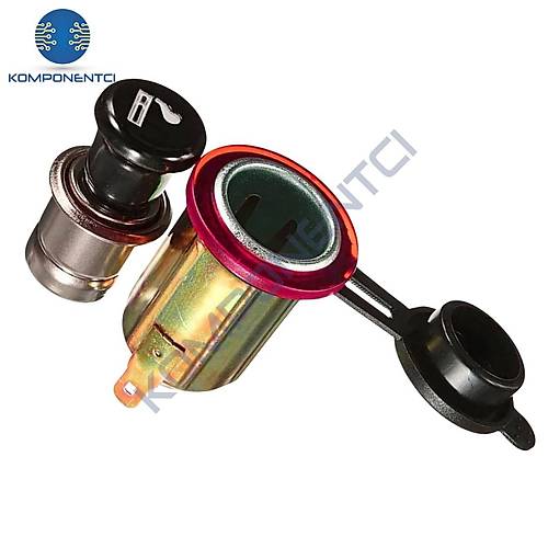 IC-246B-6 �akmak ve �ase Soket 12V 10A