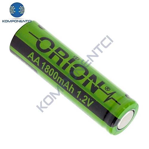 Orion 1.2V Ni-Mh AA 1800mAh arj Edilebilir Kalem Pil