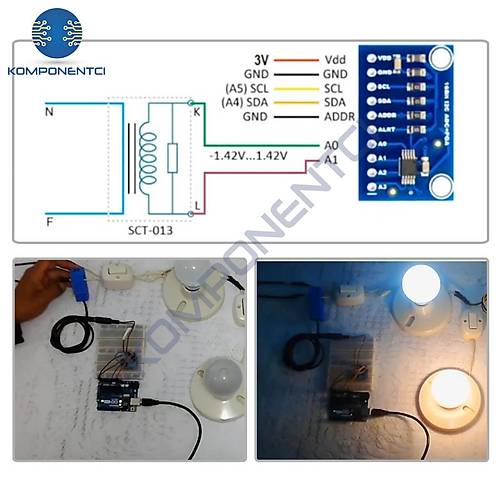 SCT-013 0-100A Ak�m Sens�r�