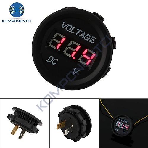 IC-230D Dijital Voltmetre Pano Tip 28mm 6-32V