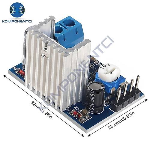 TDA2030 Ses Amplifikat�r Devresi Amfi Mod�l�