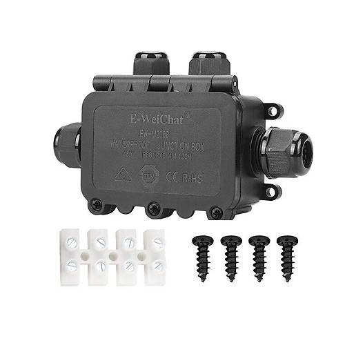 EW-M2068-4TA 4-Yollu Su Ge�irmez Kablo Ba�lant� Kutusu