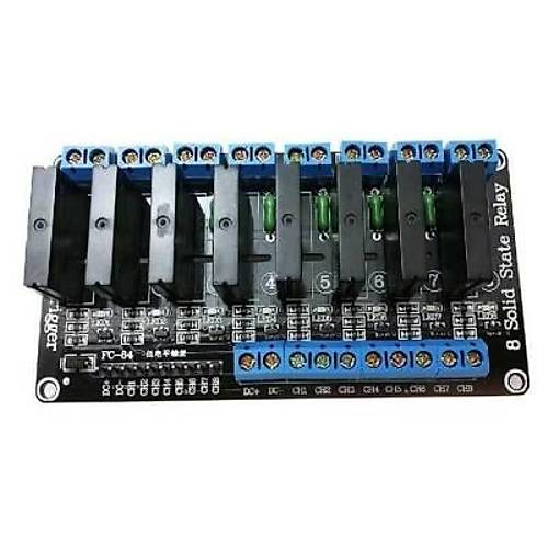 5V - 8 Kanal Solid State R�le Kart� (5V 2A)