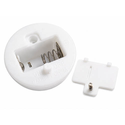 LR44 AG13 34mm Yuvarlak Kapakl� Pil Yuvas� Butonsuz D��me Pil Tutucu