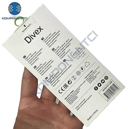 Divex Type-C ( USB-C ) 67W H�zl� �arj Kablosu�DC-208
