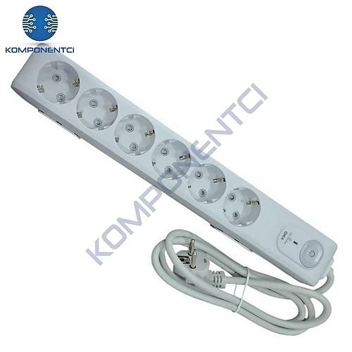 Viko Multi-Let �ok Korumal� Alt�l� Grup Priz Toprakl� �ocuk Korumal� 1.5 Mt