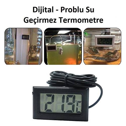 Mini Dijital Termometre Problu Su Ge�irmez Derece