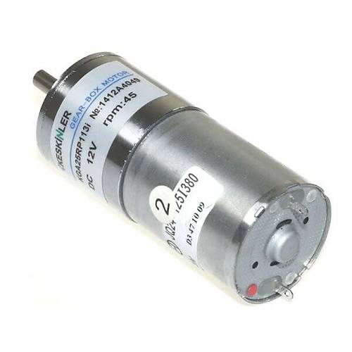 KGA-25 12V 45Rpm Red�kt�rl� Dc Motor