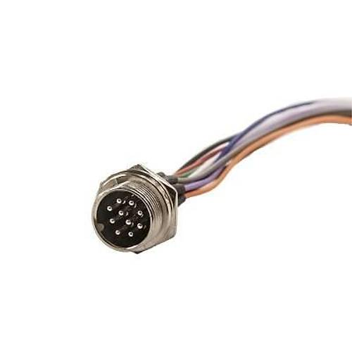 GX-16 10-Pin Kablolu Mike Konnekt�r - Erkek