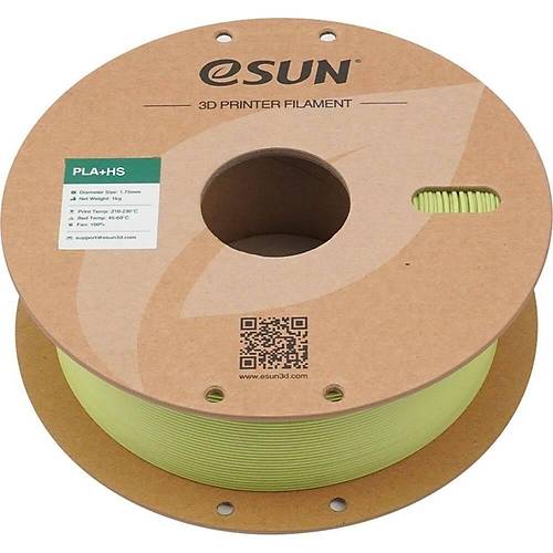 eSUN PLA-HS 1.75mm Matcha Ye�il H�zl� 3D Yaz�c� Filament