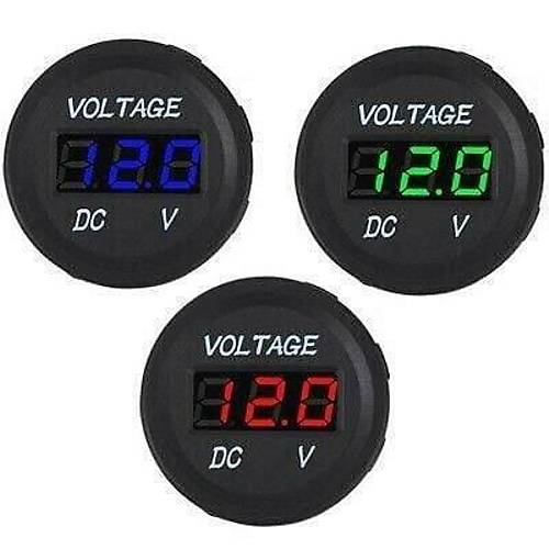 Dijital Voltaj G�stergesi 6-30V K�rm�z� / A04