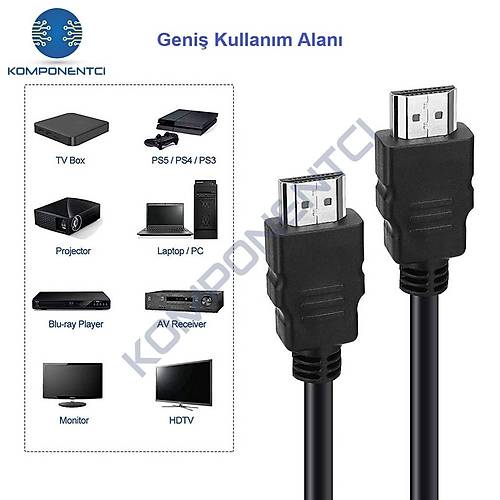 HDMI Kablo - Hdmi Ba�lant� Kablosu 5m