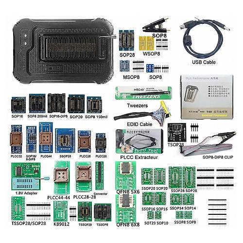 T48 Universal USB Programlay�c� +42 �evirici Adapt�r