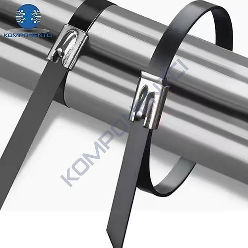GWEST PVC Kapl� Metal Kablo Ba�� PVC MTL 150�ST�150x4,6mm� (100 adet)