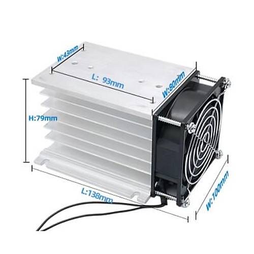 I-100 3-Fazl� SSR 10-100A R�le Uyumlu Fanl� So�utucu
