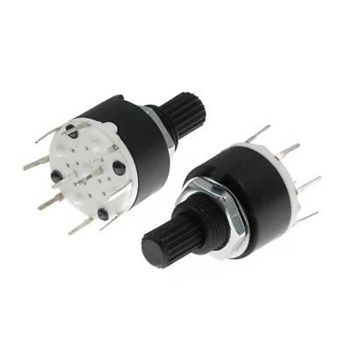 SR16 16mm 7 Konumlu Rotary Switch - Komitatr