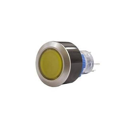 22mm 24V Sar� Anahtarl� Buton CD-AWY-11DZ/24V/Y