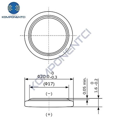 Maxell CR2016 3V Lityum Pil 5'li Paket