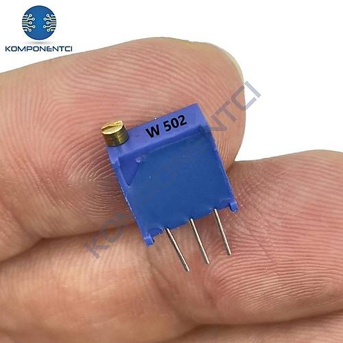 5K Trimpot - 3296 - W502 (Dik) ok Turlu