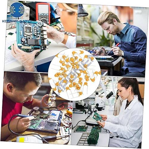 3.3pF 63V Seramik Mercimek Kondansat�r 2.5mm