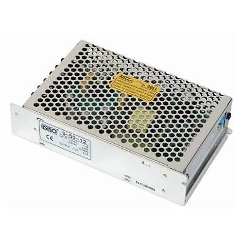 INES-50-24 - 50W 24VDC 2.1A Ray Montajl� Kapal� Tip G�� Kayna��