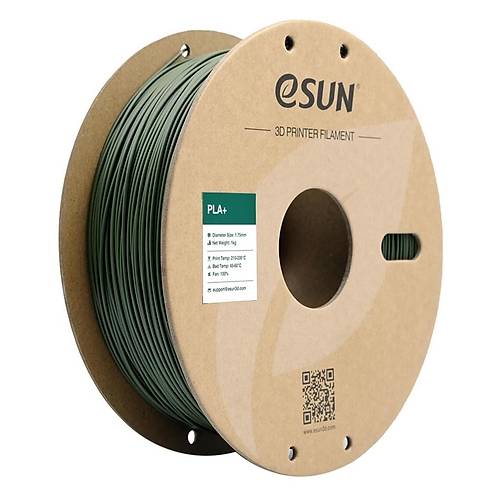 eSUN Zeytin Ye�ili Pla+ Filament 1.75mm 1 KG