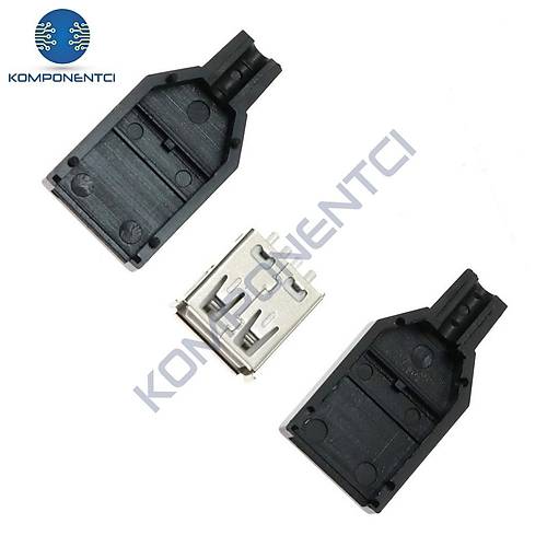 IC-265F USB A Tip Seyyar Kapakl Dii USB Soketi
