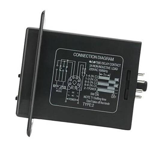 ASY-3D DC 24V Gecikmeli DPDT Dijital Zaman R�lesi - 999M