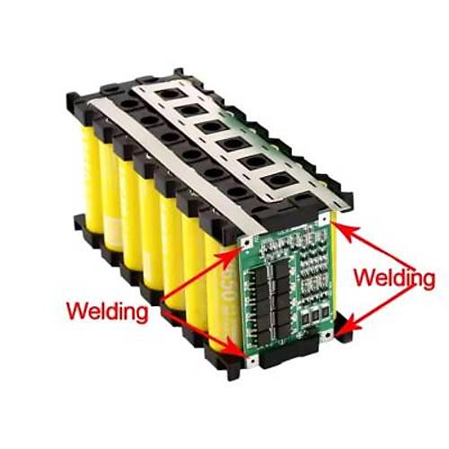 Li-ion 18650 3S 7P 12V 21'li Ak� Kutusu Seti - Sar�
