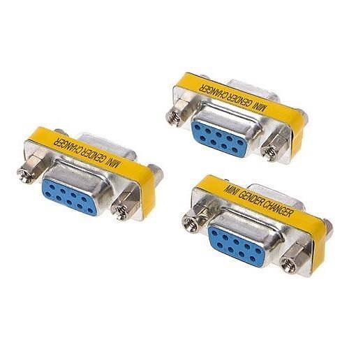 DB9 - RS232 Di�i-Di�i (F2F) 9 Pin �evirici Ara Adapt�r