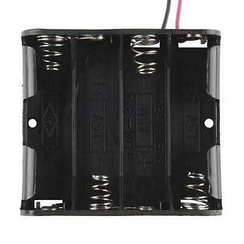4'l� AA Pil Yuvas� - Barrel Jack ��k��l�