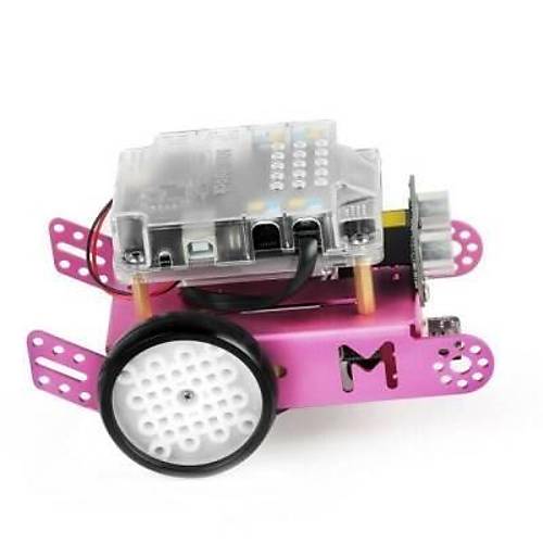 mBot Bluetooth STEM E�itim Robotu - MakeBlock V1.1 Pembe Kit