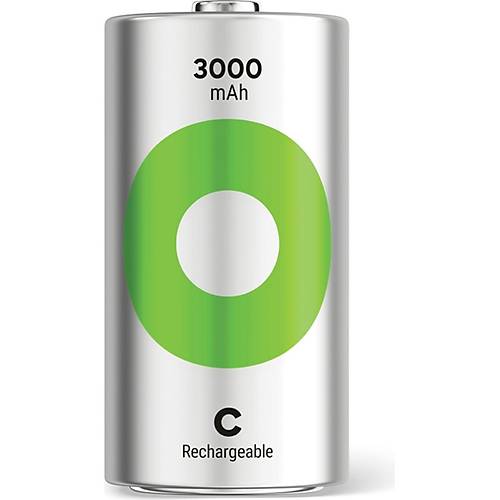 GP ReCyko 3000 mAh 1.2V Orta C Boy �arjl� Pil�