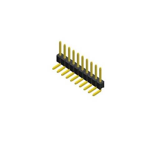 8 Pin (1x8) 2.54mm Eğik Erkek Pin Header | Komponentci