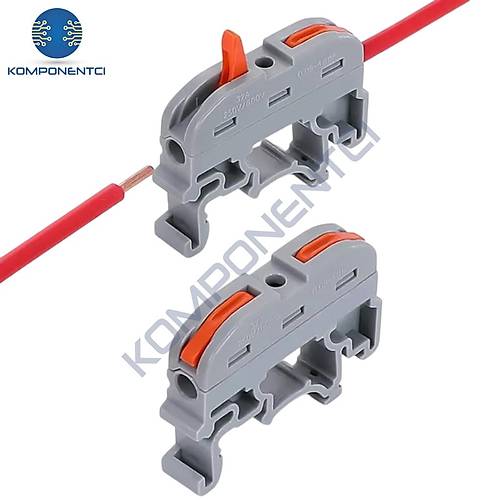 IC-272A Ray Tipi H�zl� Ba�lant� Klemensi Konekt�r� 0.08-4mm2 CH-221
