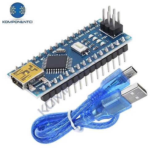 Arduino Nano Klon V3.0 - USB CH340 Chip (USB Kablo Dahil)