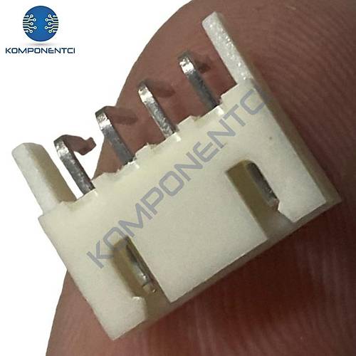4 Pin JST S4B-XH-A (LF)(SN) 2.5mm 90C Konnekt�r Erkek