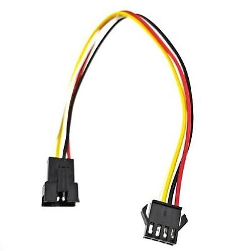 4-Pin SM 2.54mm Di�i - Erkek Uzatma Kablosu - 20cm