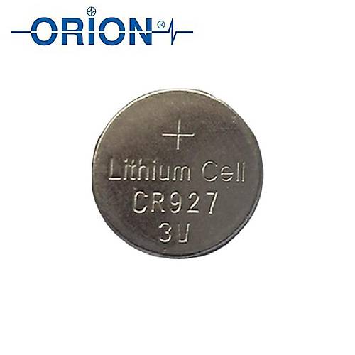 Orion CR927 3V Lityum Pil / CR 927 3V Düğme Pil 5'li Kart Paket