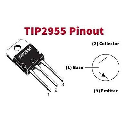 TIP2955 TO-247 PNP Transistör | Komponentci